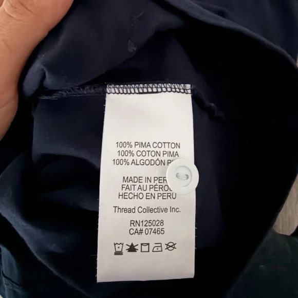 Psycho Bunny Dark Blue Hooded Shirt - Picture 8 of 8